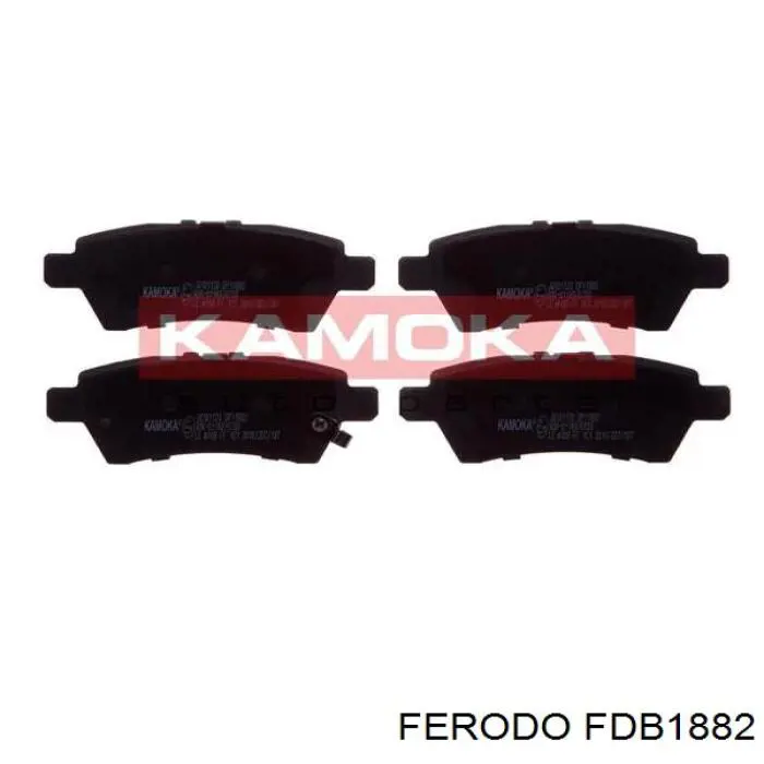 Задні дискові колодки Ferodo FDB1882