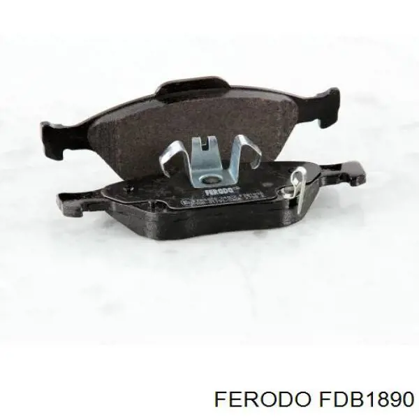 FDB1890 Ferodo колодки гальмівні передні, дискові