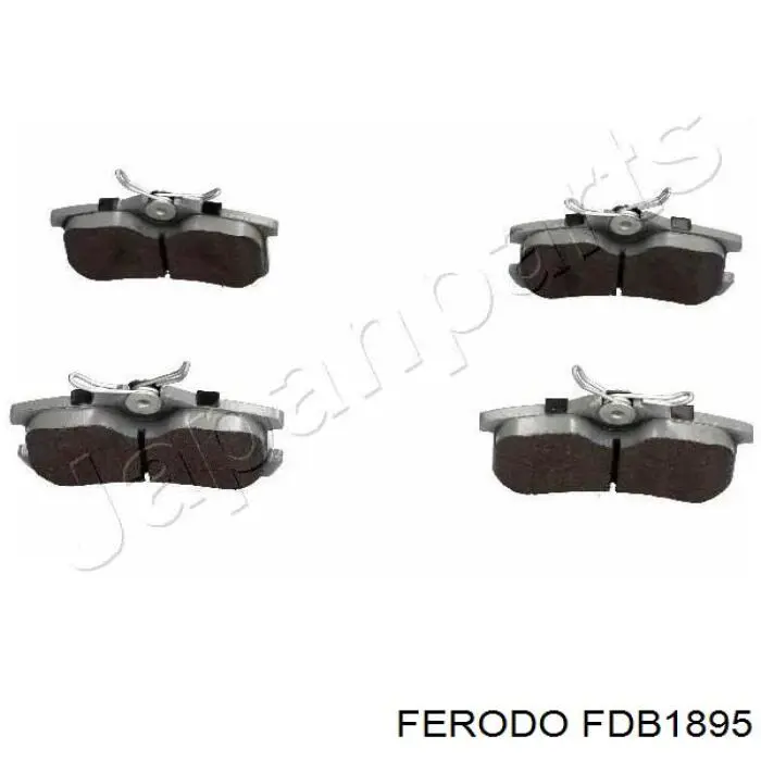Купити FDB1895 Ferodo Задні колодки