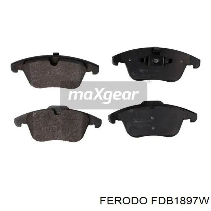 Гальмівні колодки Ferodo FDB1897W ціна, від 49.86 USD