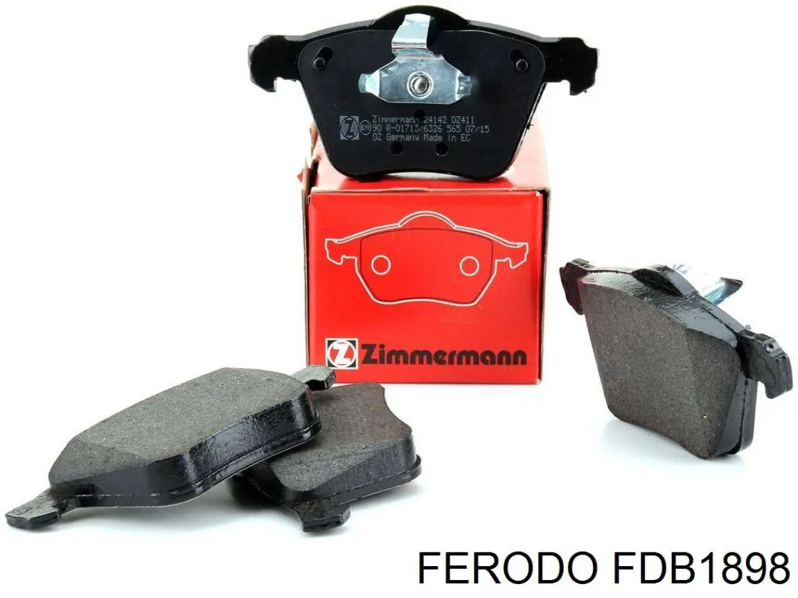Купити FDB1898 Ferodo Колодки гальмівні передні, дискові
