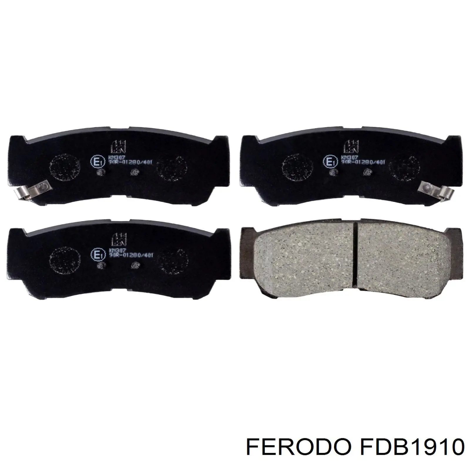Задні дискові колодки Ferodo FDB1910