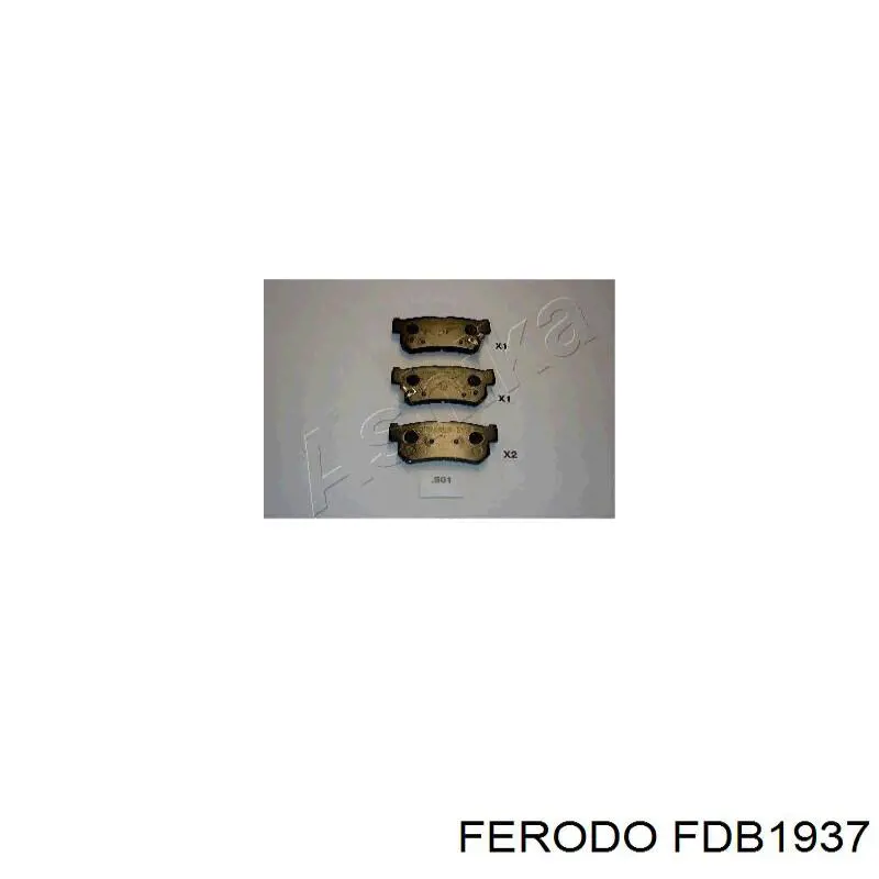 Купити FDB1937 Ferodo Задні колодки