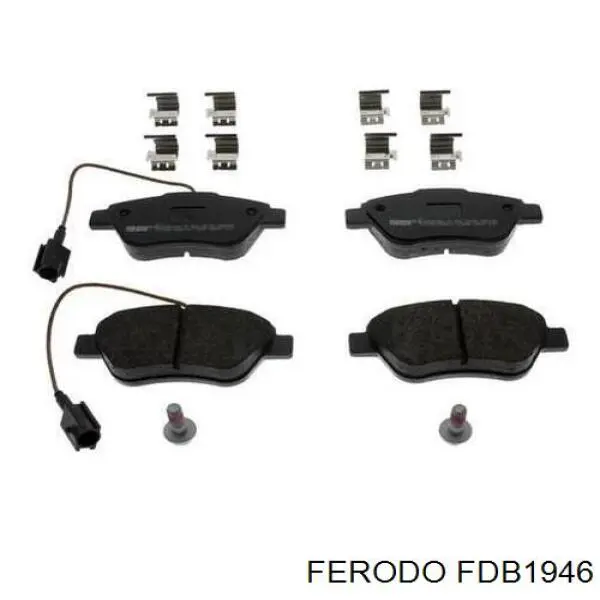 Гальмівні колодки Ferodo FDB1946 ціна, від 29.04 USD