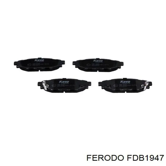 Купити FDB1947 Ferodo Задні колодки