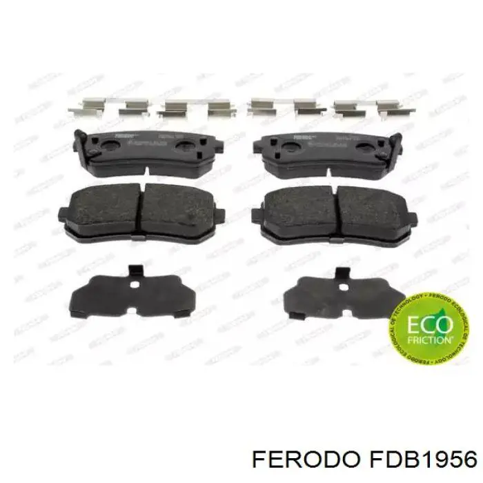 Купити FDB1956 Ferodo Задні колодки