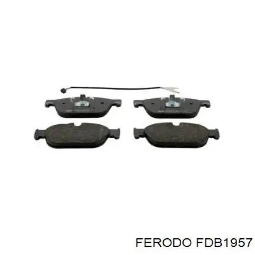 Купити FDB1957 Ferodo Задні колодки