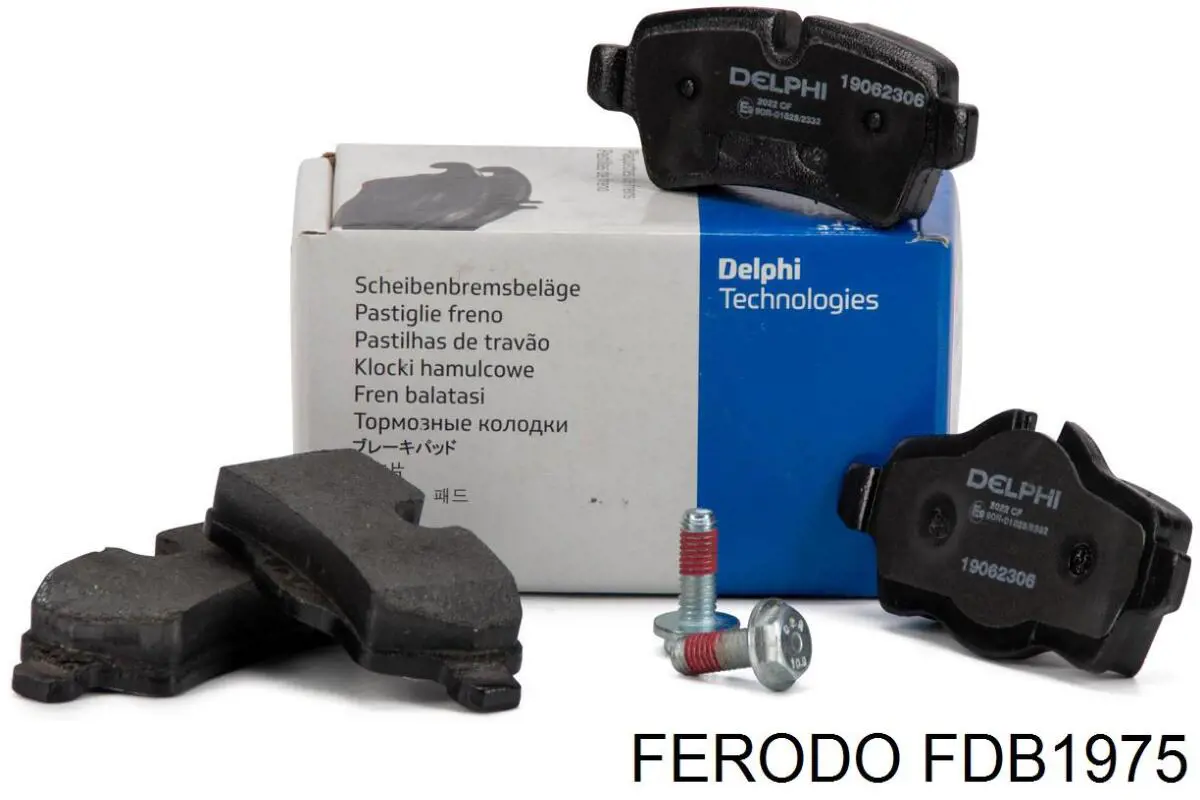 Купити FDB1975 Ferodo Задні колодки