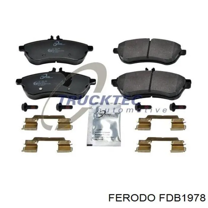 Передні тормозні колодки FDB1978 Ferodo