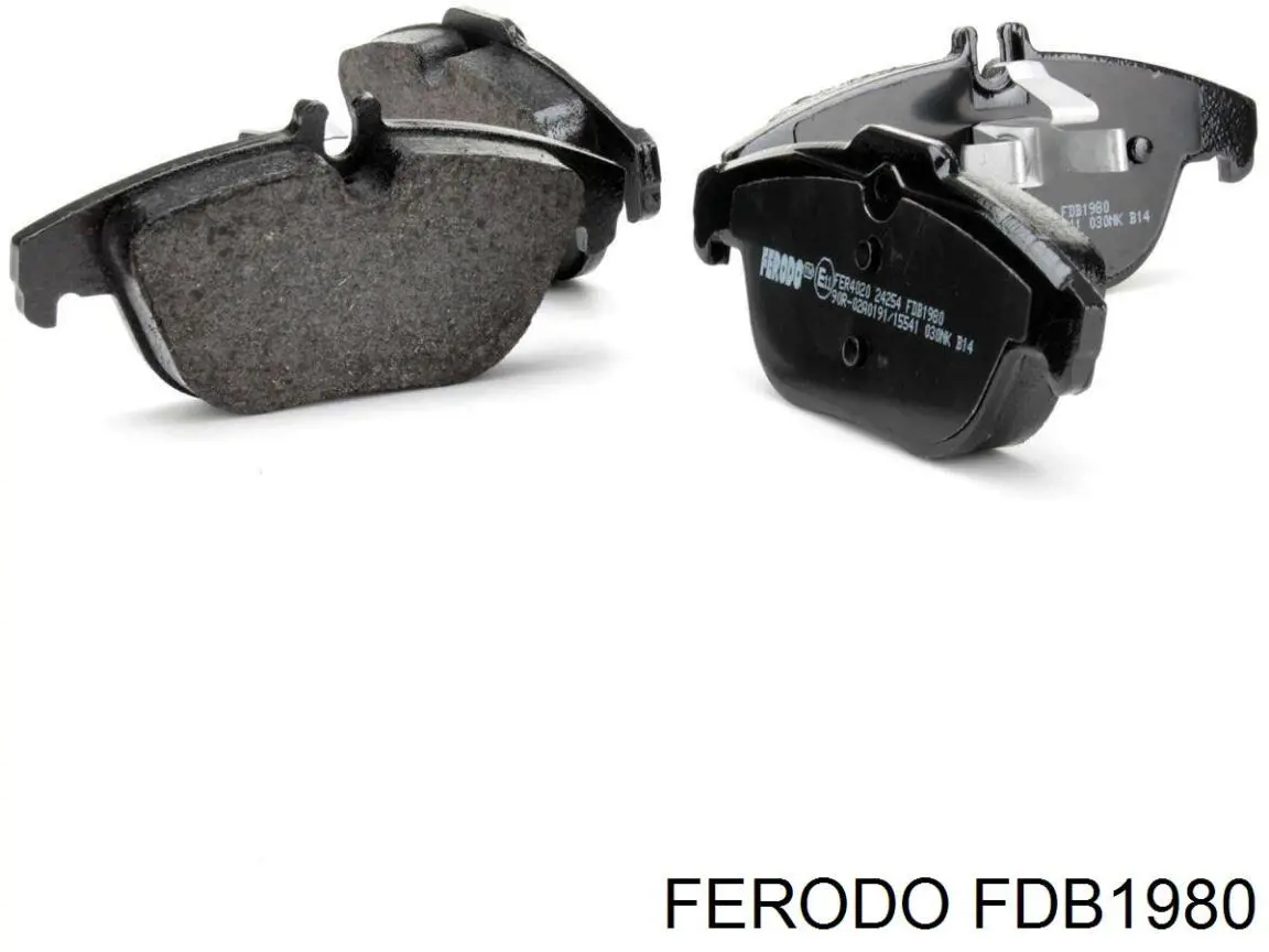 Задні гальмівні колодки Ferodo FDB1980 ціна, від 32.85 USD