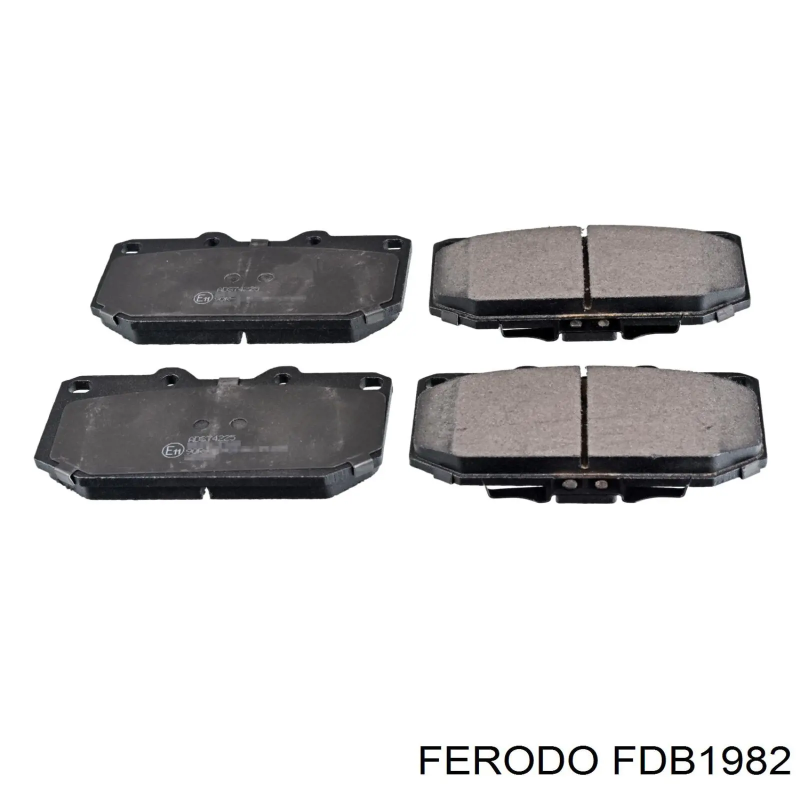 Гальмівні колодки Ferodo FDB1982 ціна, від 40.39 USD