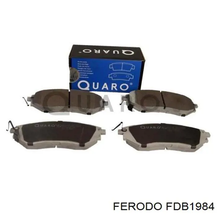 Купити FDB1984 Ferodo Колодки гальмівні передні, дискові