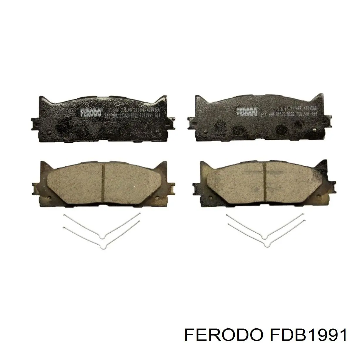 Гальмівні колодки Ferodo FDB1991 ціна, від 33.01 USD