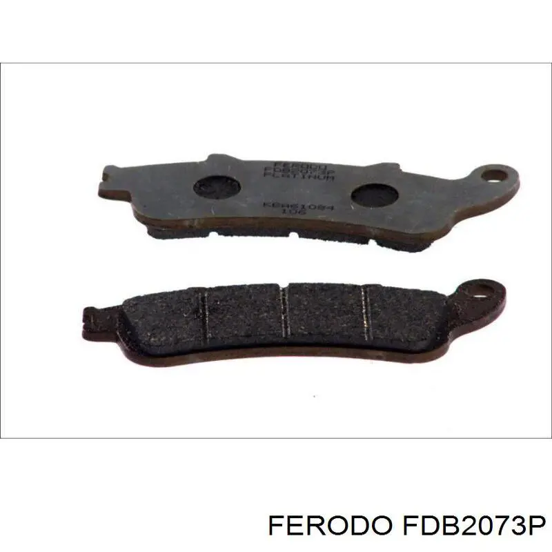 Передні тормозні колодки 07HO42SA Brembo
