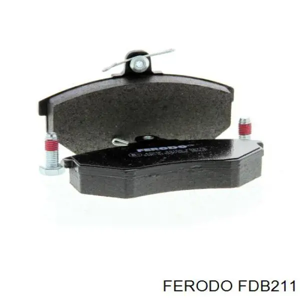 Гальмівні колодки Ferodo FDB211 ціна, від 13.70 USD