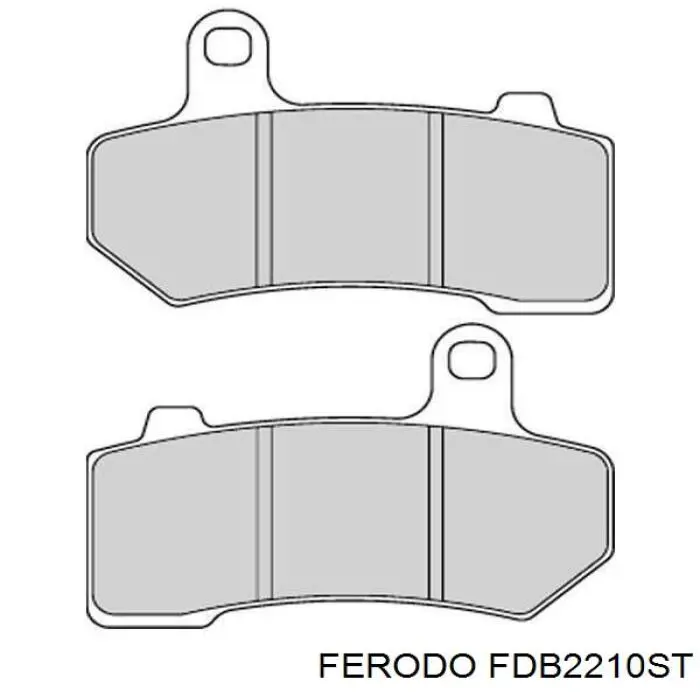 Купити FDB2210ST Ferodo 