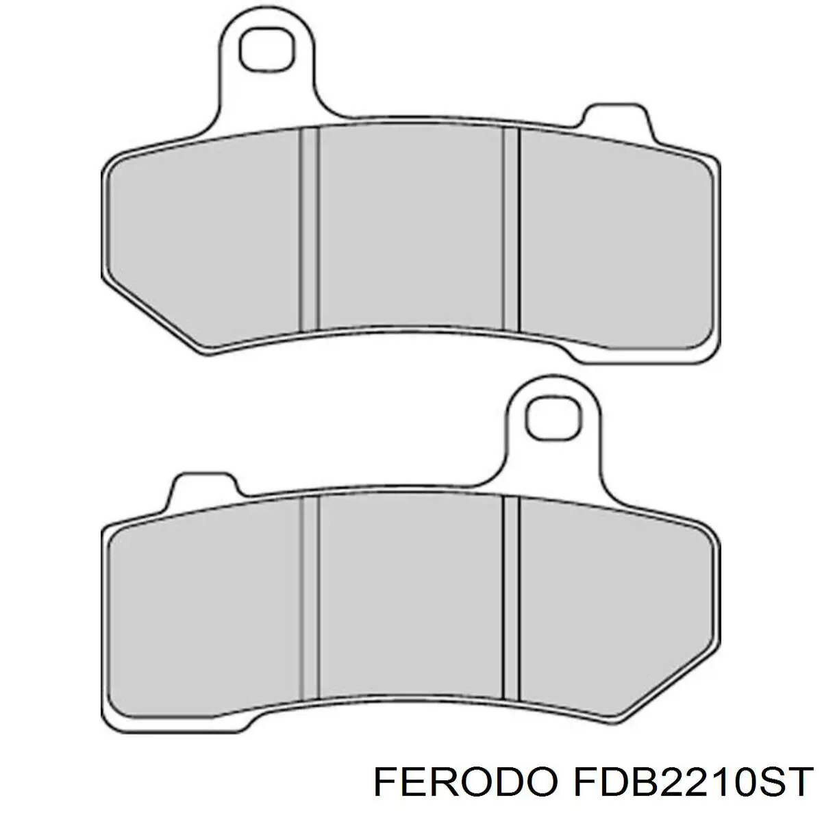  FDB2210ST Ferodo