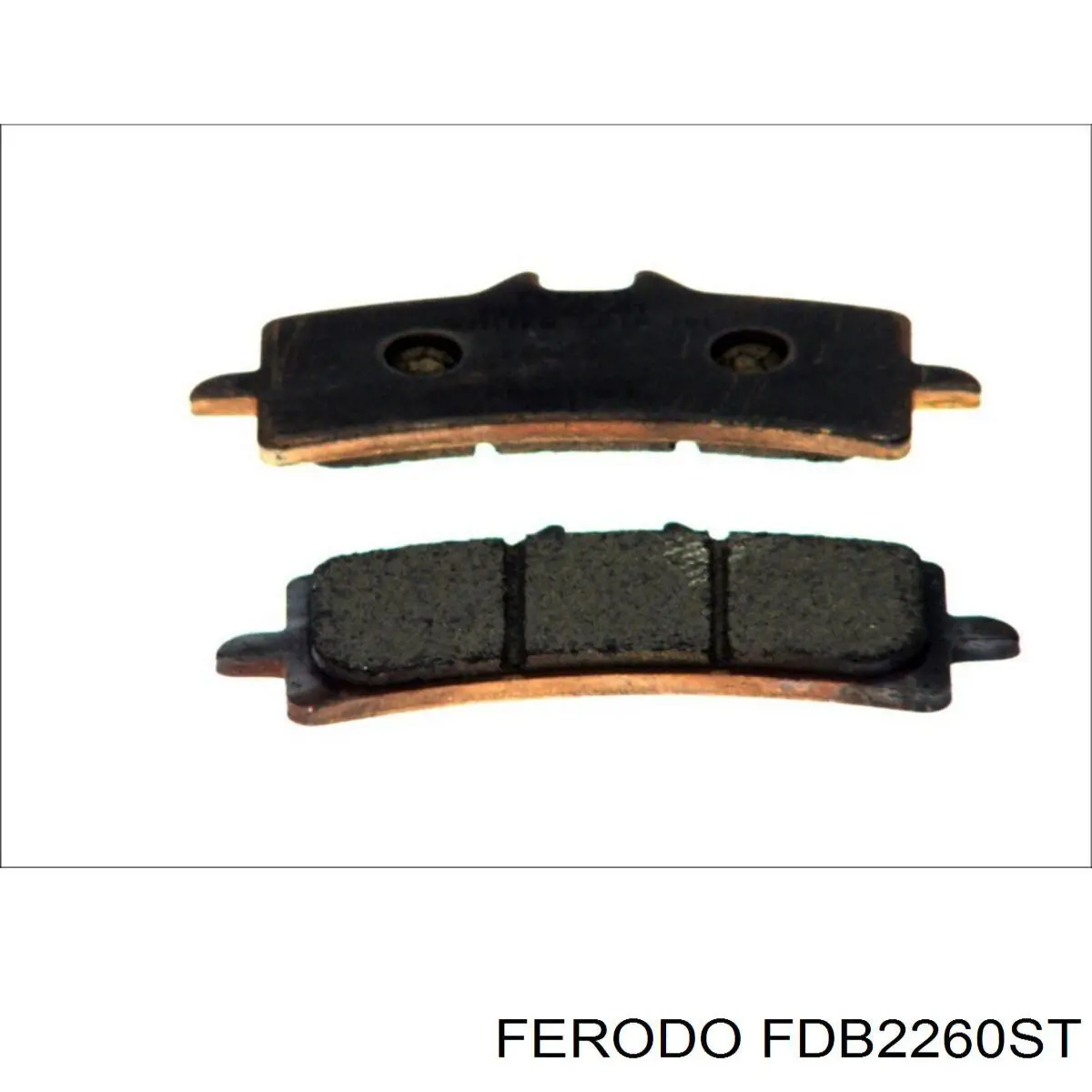 Гальмівні колодки Ferodo FDB2260ST ціна, від 39.48 USD
