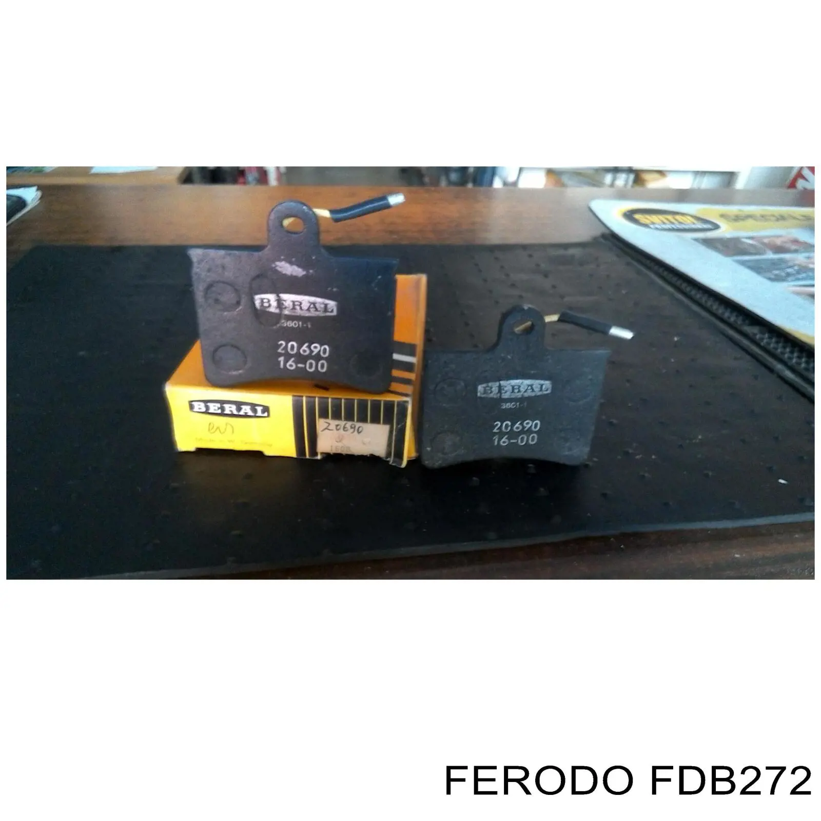 FDB272 Ferodo колодки гальмівні передні, дискові
