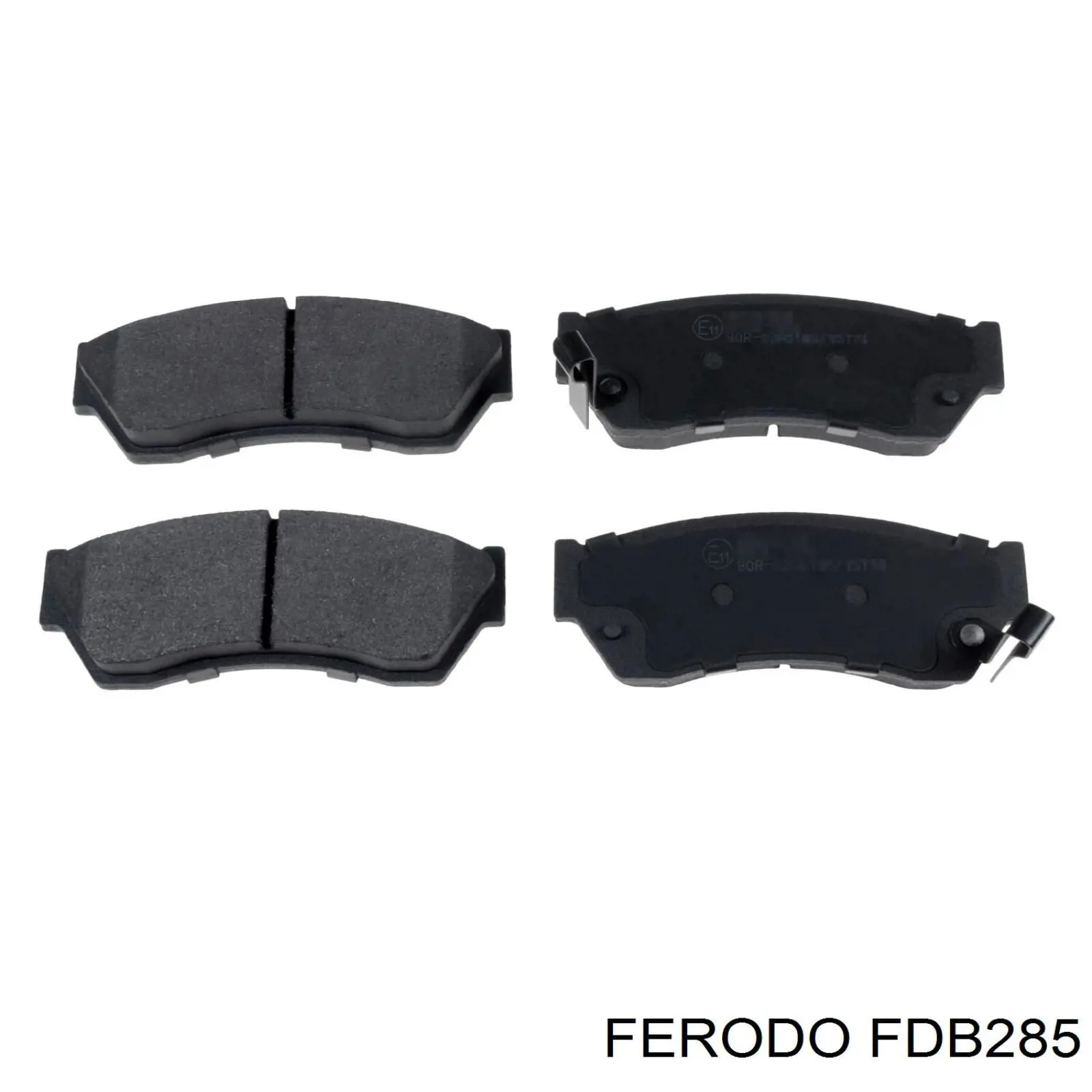 Передні тормозні колодки FDB285 Ferodo