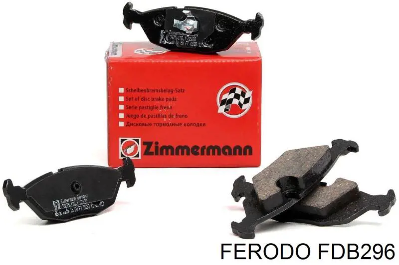 Купити FDB296 Ferodo Задні колодки