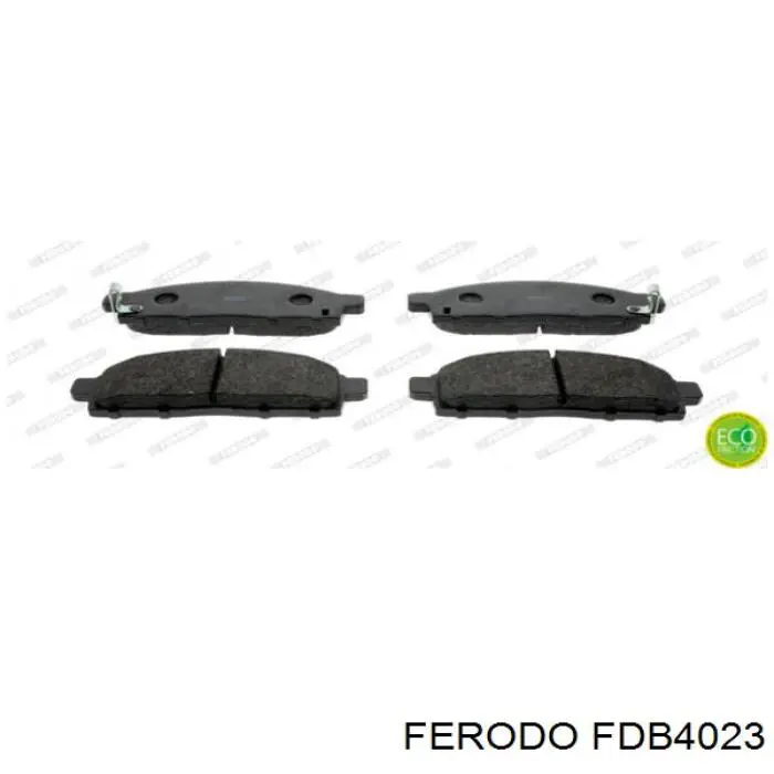 FDB4023 Ferodo Передні гальмівні колодки