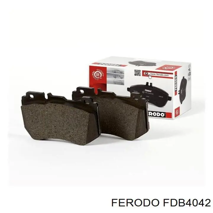 FDB4042 Ferodo Колодки гальмівні задні, дискові
