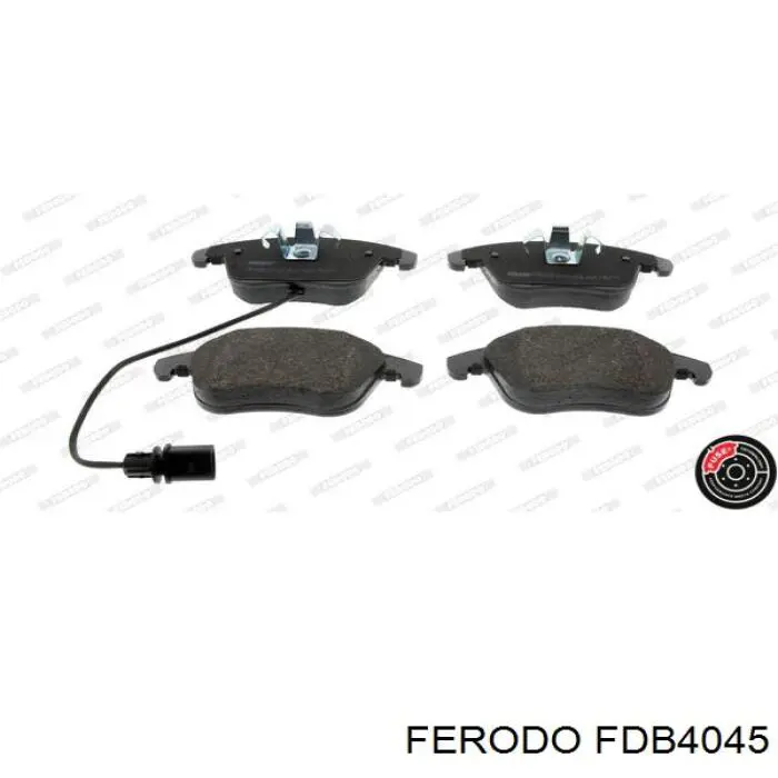 FDB4045 Ferodo колодки гальмівні передні, дискові