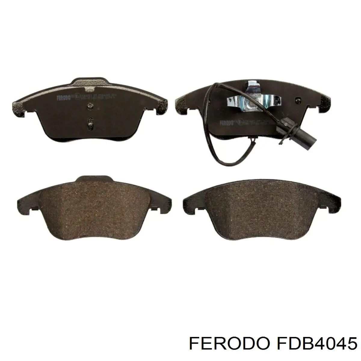 Купити FDB4045 Ferodo Колодки гальмівні передні, дискові