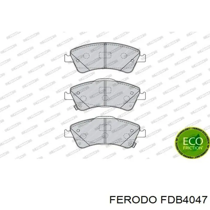 Гальмівні колодки Ferodo FDB4047 ціна, від 30.95 USD