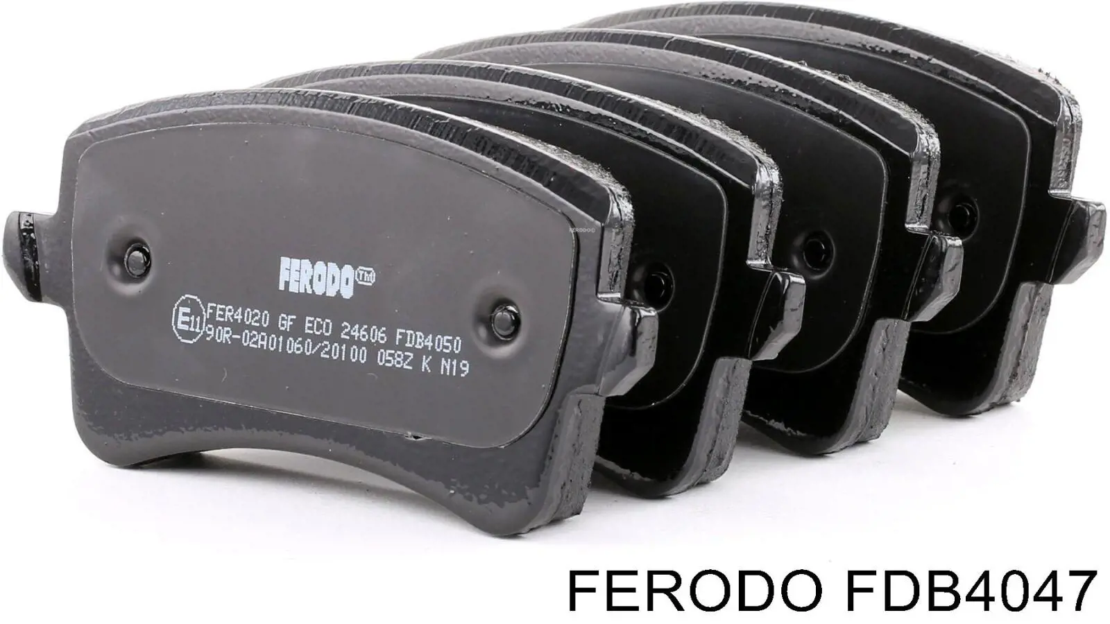 Передні тормозні колодки FDB4047 Ferodo