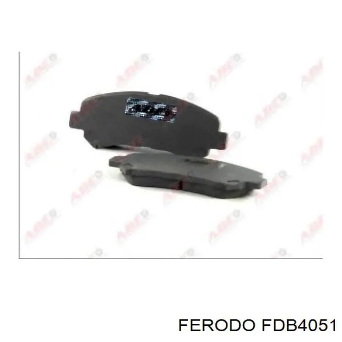 Купити FDB4051 Ferodo Колодки гальмівні передні, дискові
