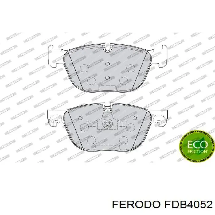 Гальмівні колодки Ferodo FDB4052 ціна, від 65.46 USD