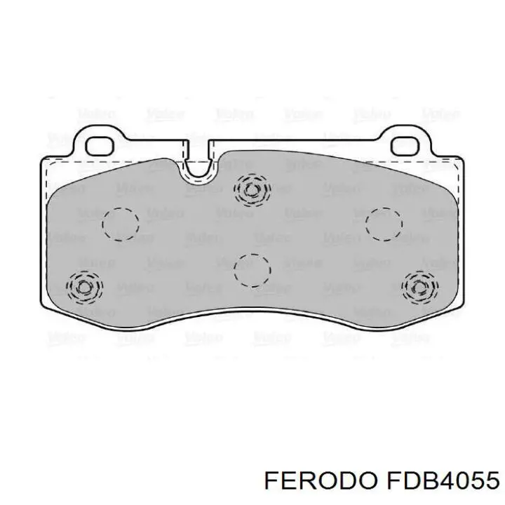 Тормозні колодки Ferodo FDB4055