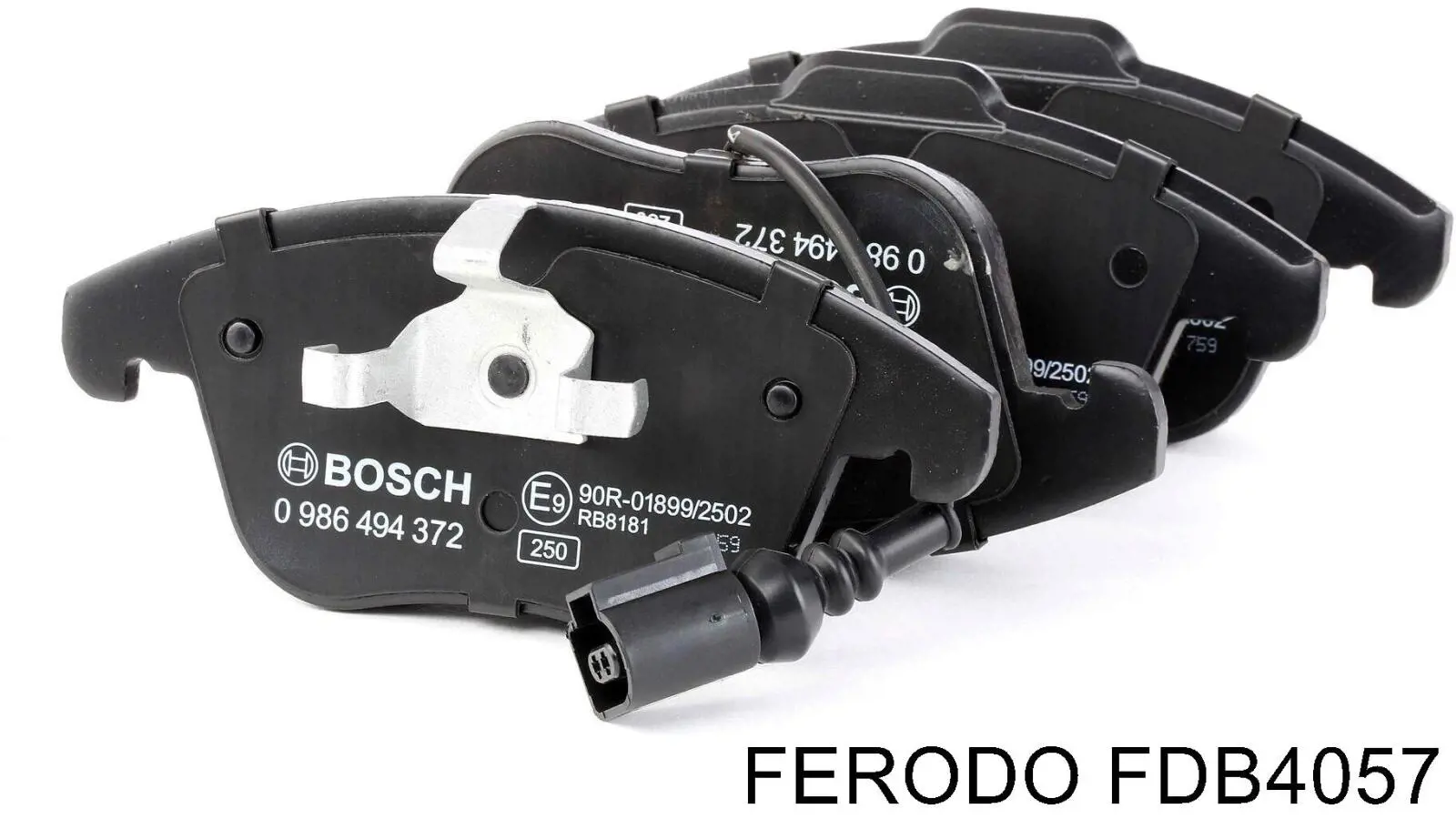 Гальмівні колодки Ferodo FDB4057 ціна, від 44.79 USD