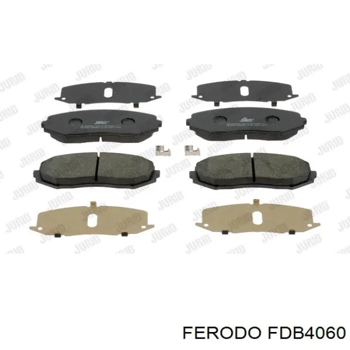 Передні тормозні колодки FDB4060 Ferodo