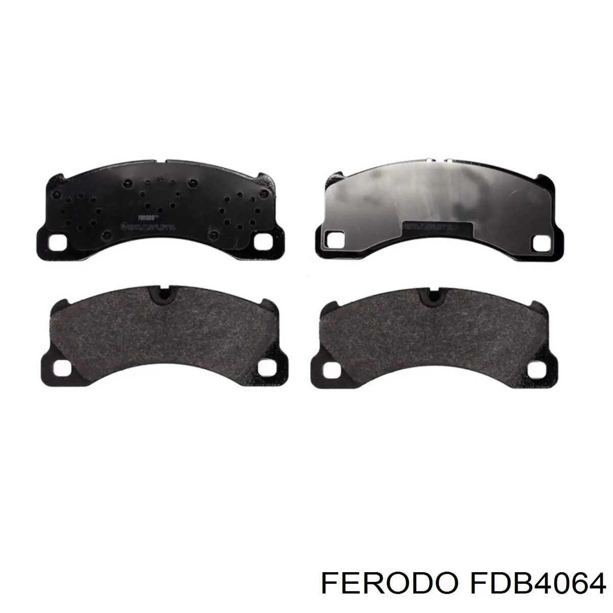 FDB4064 Ferodo колодки гальмівні передні, дискові