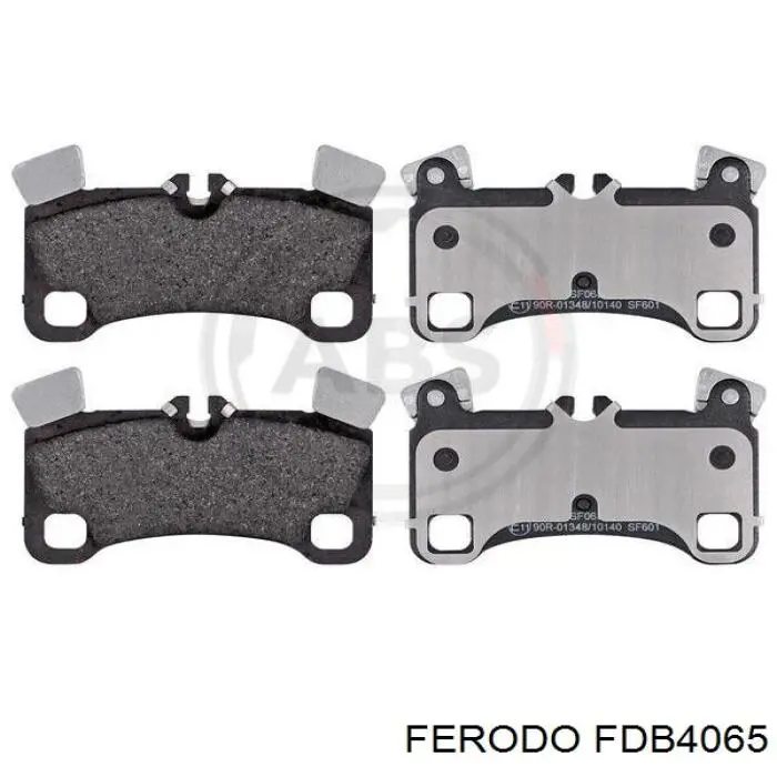 Задні гальмівні колодки Ferodo FDB4065 ціна, від 90.17 USD