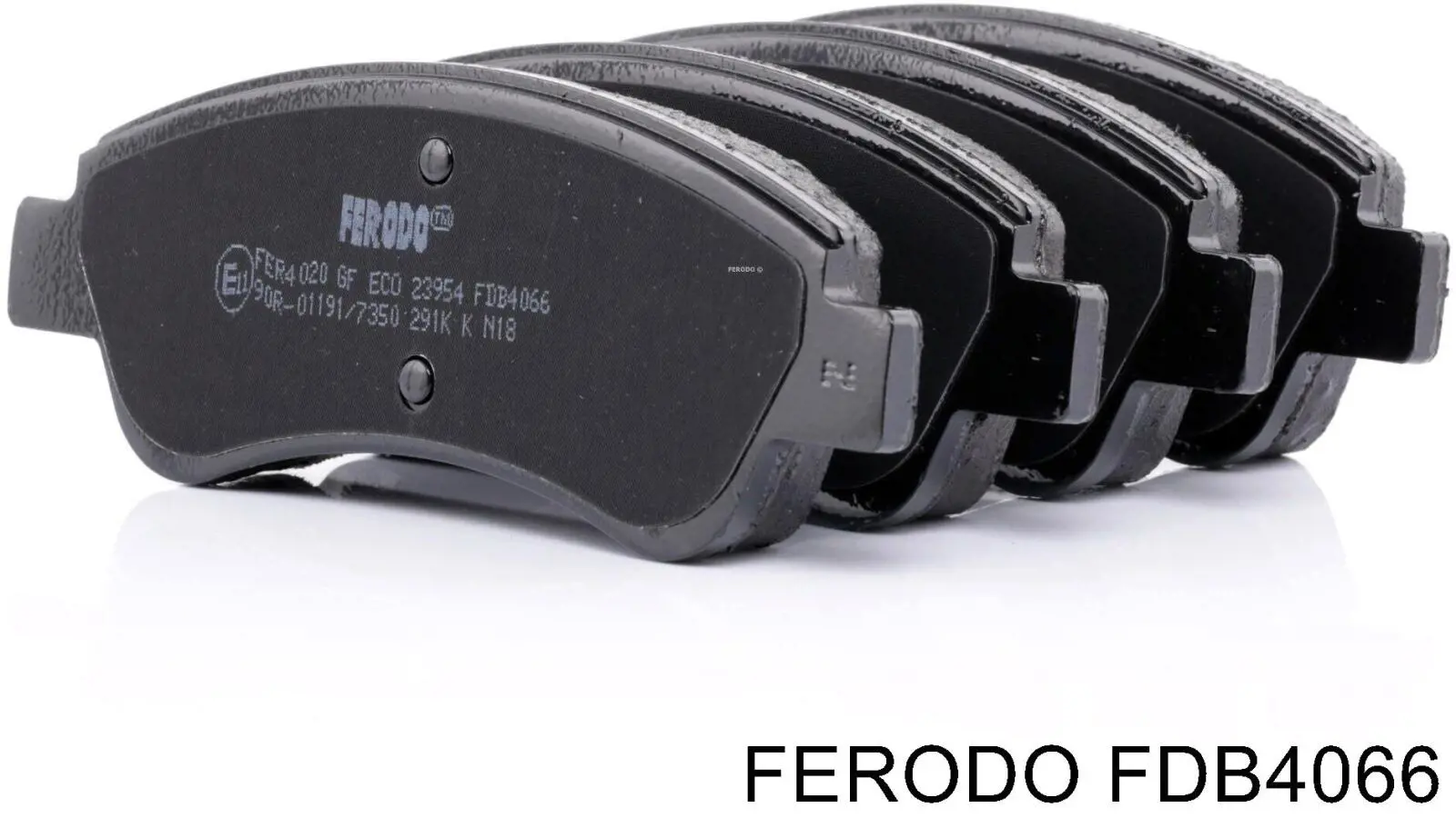 FDB4066 Ferodo колодки гальмівні передні, дискові