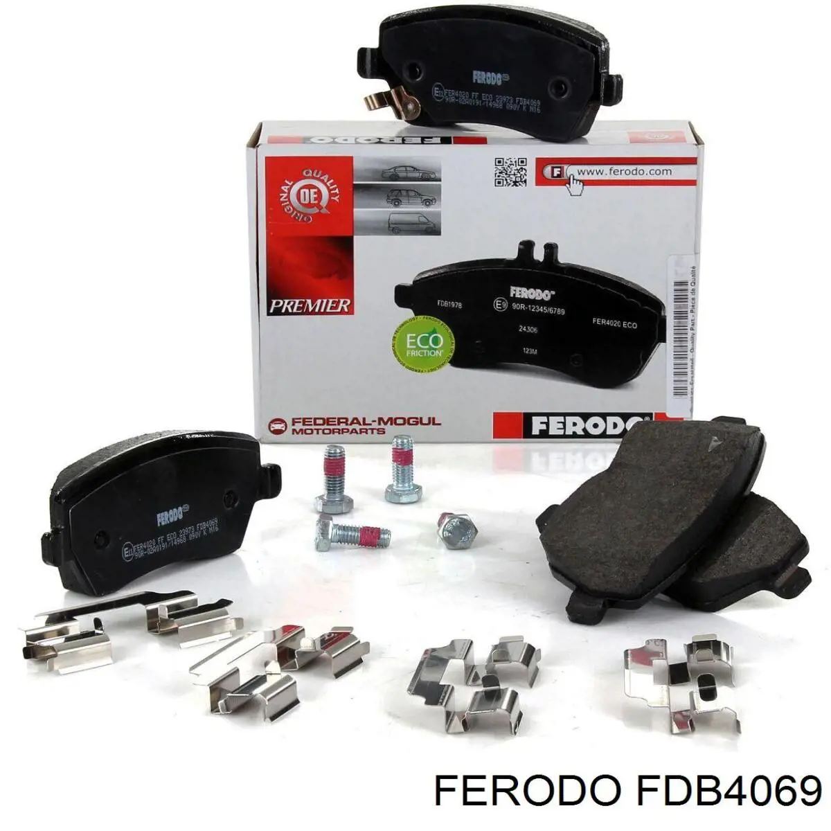 Тормозні колодки Ferodo FDB4069