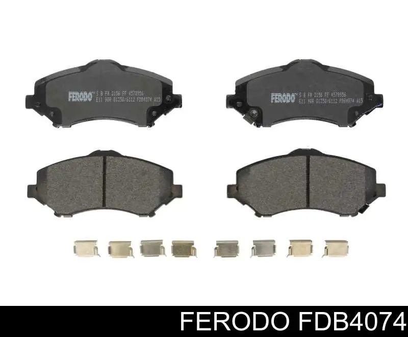 Купити FDB4074 Ferodo Колодки гальмівні передні, дискові