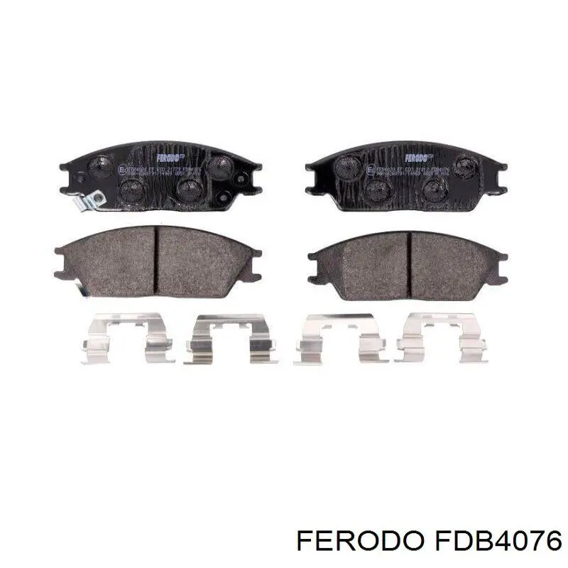 FDB4076 Ferodo колодки гальмівні передні, дискові