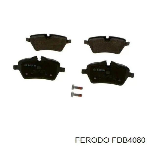 Купити FDB4080 Ferodo Колодки гальмівні передні, дискові