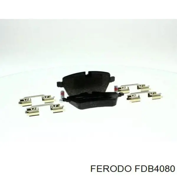 FDB4080 Ferodo колодки гальмівні передні, дискові