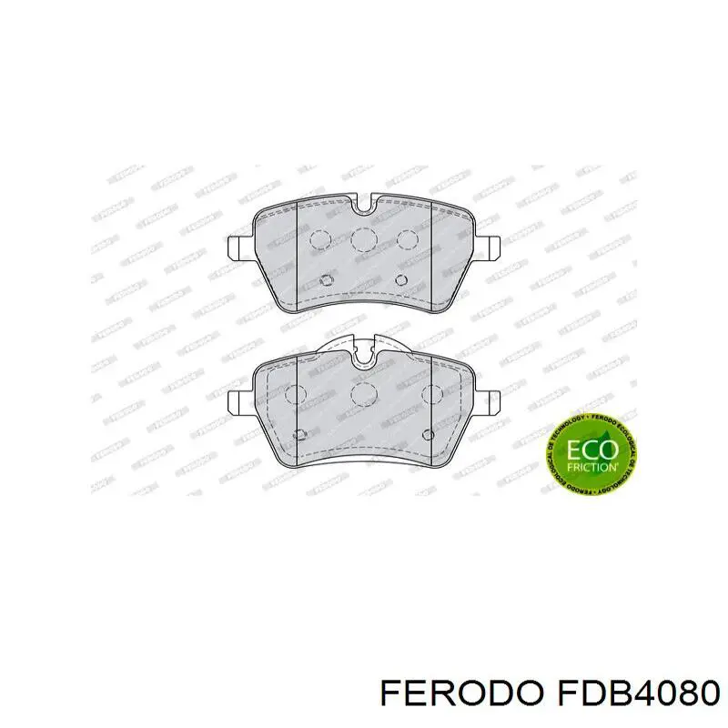 Гальмівні колодки Ferodo FDB4080 ціна, від 44.44 USD