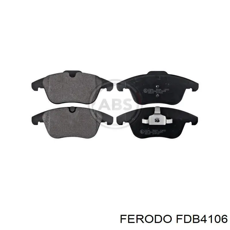 Купити FDB4106 Ferodo Задні колодки