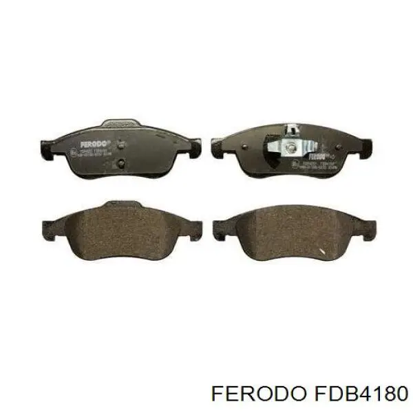 FDB4180 Ferodo колодки гальмівні передні, дискові