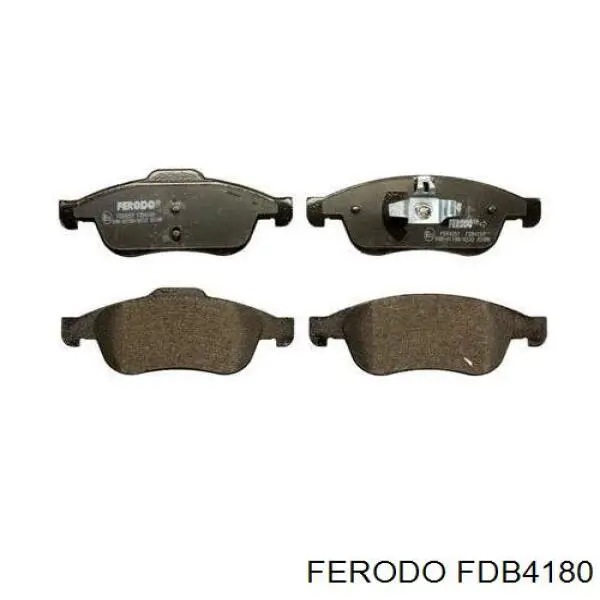 Гальмівні колодки Ferodo FDB4180 ціна, від 31.51 USD