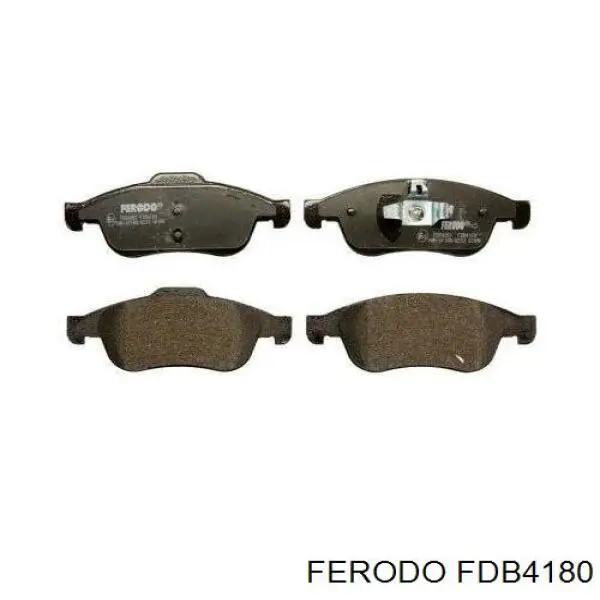 Купити FDB4180 Ferodo Колодки гальмівні передні, дискові