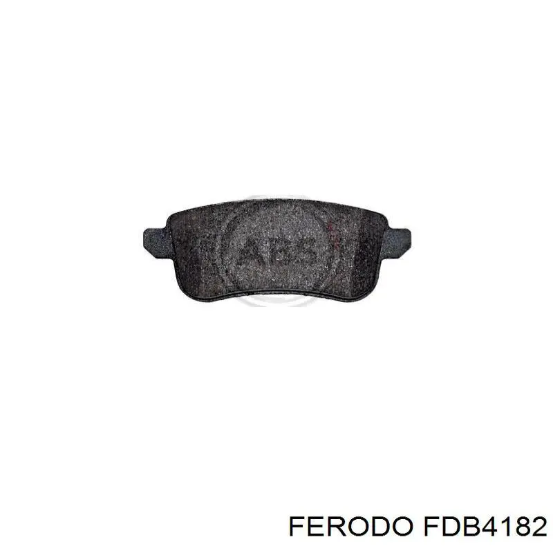 Задні гальмівні колодки Ferodo FDB4182 ціна, від 16.18 USD